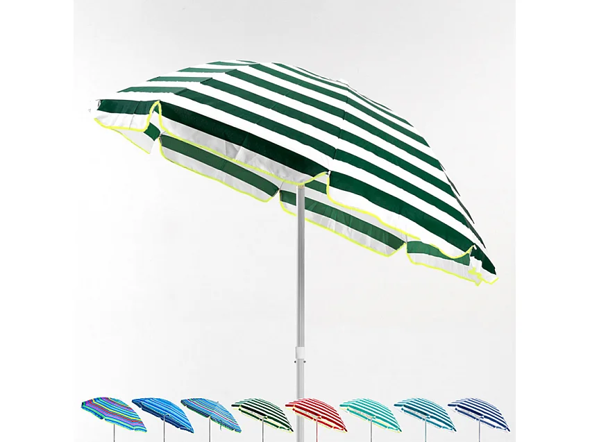 Sombrilla Playa algodón 180 cm ligera Taormina - Fantasía de Mar 3