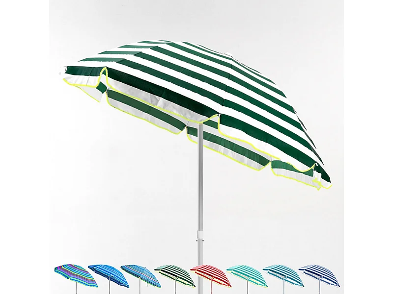 Sombrilla Playa algodón 180 cm ligera Taormina - Fantasía de Mar 3