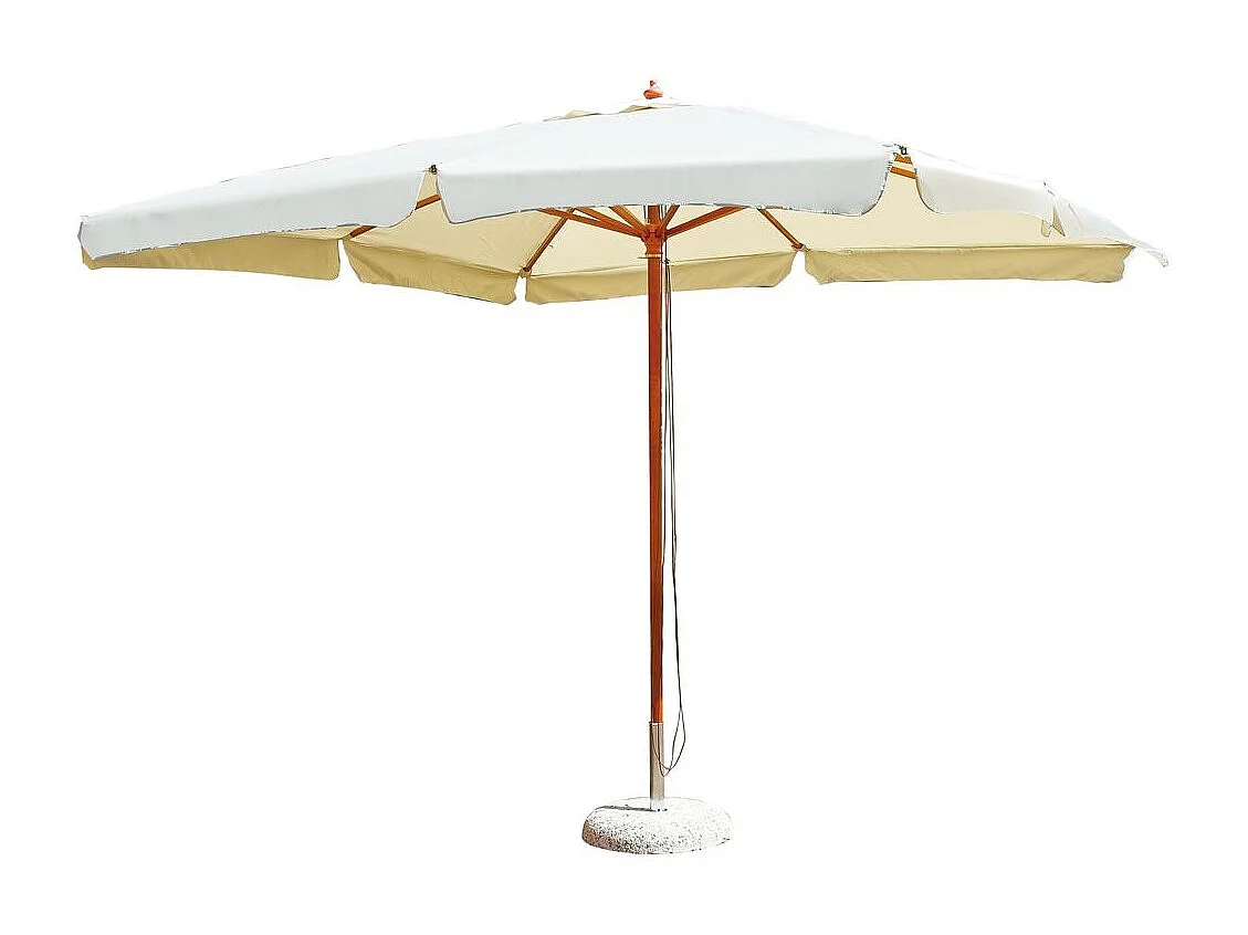 Ombrellone da giardino in legno 3x3m Yalena