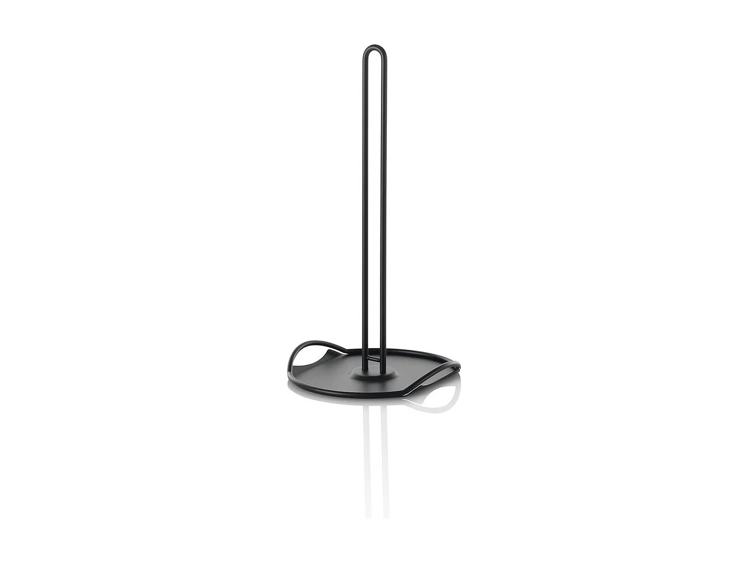 Portarrollos de cocina de metal mate Singe - Negro