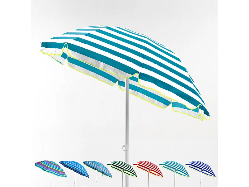 Sombrilla Playa o Jardín Algodón 200 cm Taormina - Fantasía de Mar 6