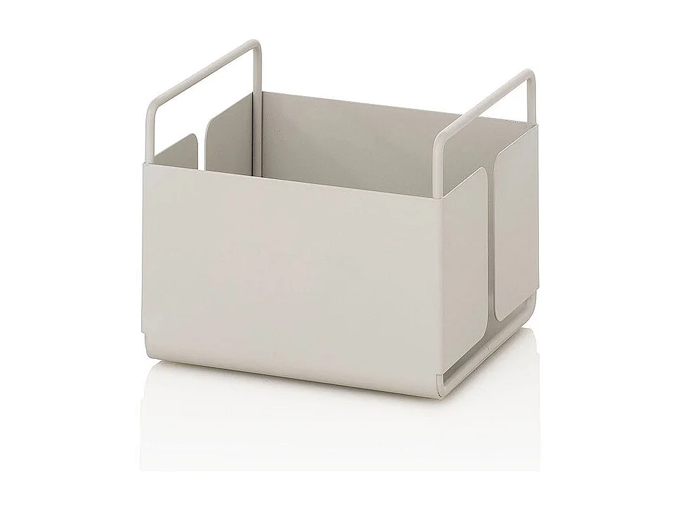 Weiße Metallablage für Tisch, Küche und Bad Kyo