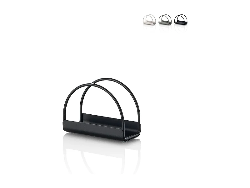 Porta tovaglioli da tavola in metallo opaco Behr - Nero