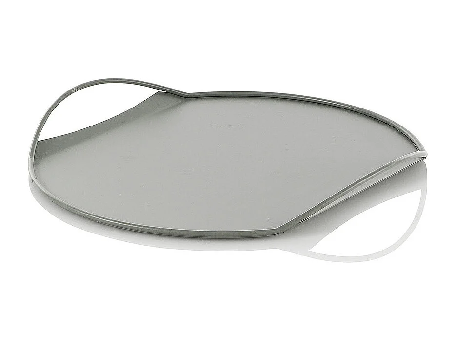 Vassoio in metallo portavivande dal design moderno Tab - Verde