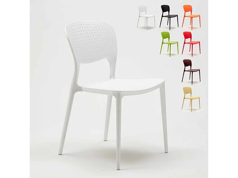 Stühle Küchenstuhl Esstischstuhl Gartenstühle Esszimmerstuhl Garden Giulietta - Weiß