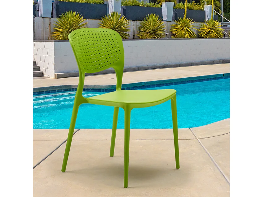 Stühle Küchenstuhl Esstischstuhl Gartenstühle Esszimmerstuhl Garden Giulietta - Grün