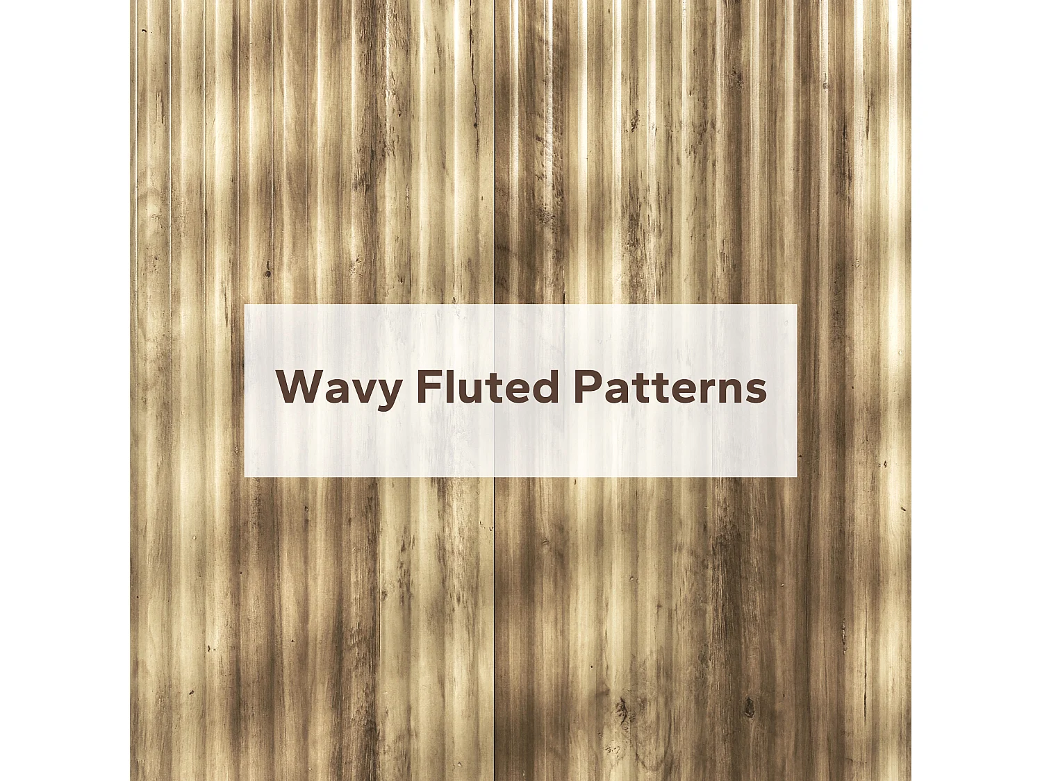 Buffet sur pieds design effet bois façade cannelée - 2 portes, étagère - dim. 77 x 40 x 81 cm