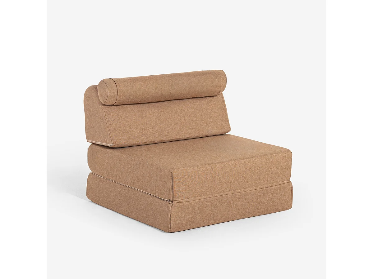 Sessel Einzelbett, platzsparend zusammenklappbar Jasmine