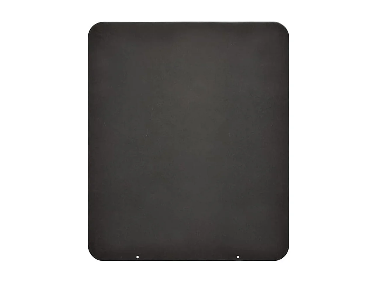 Plateforme de protection de sol pour poêles à bois et pellets en acier 70x60