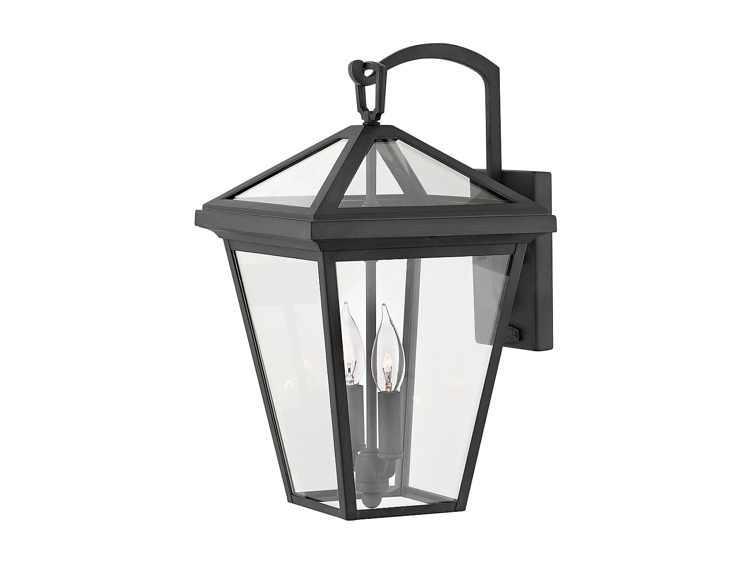 Elstead Hinkley Alford Außenwandlaterne Museum Schwarz, IP44