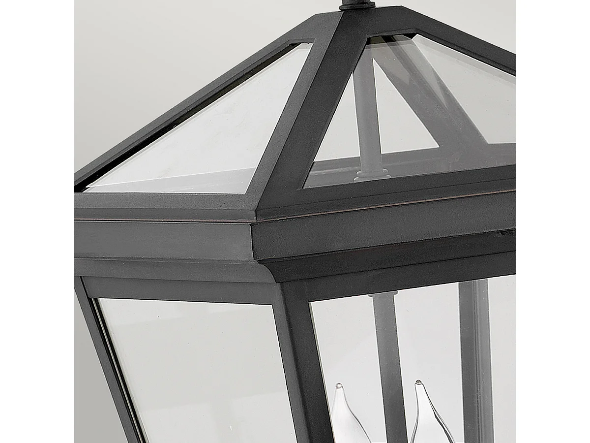 Elstead Hinkley Alford Außenwandlaterne Museum Schwarz, IP44