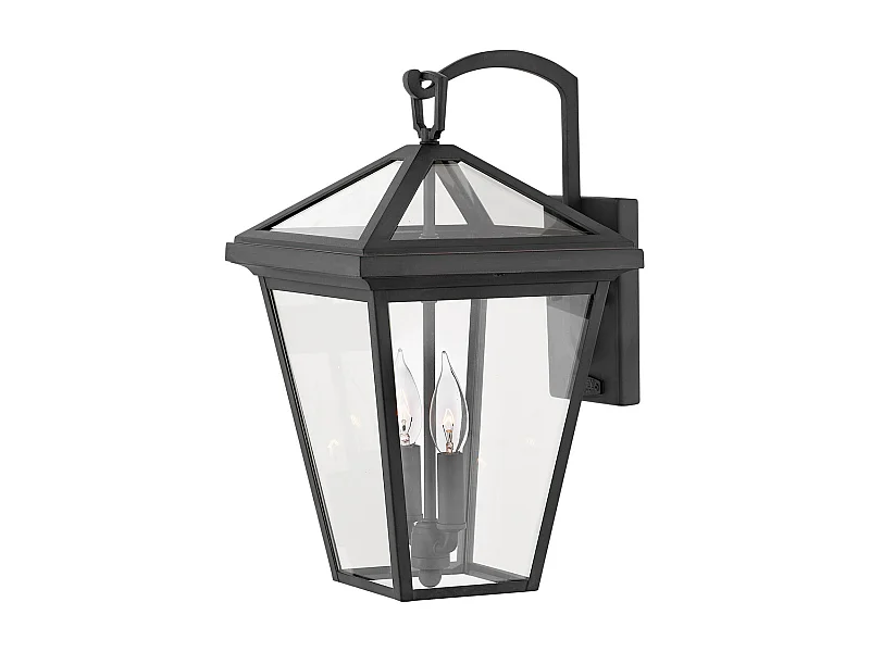 Elstead Hinkley Alford Außenwandlaterne Museum Schwarz, IP44