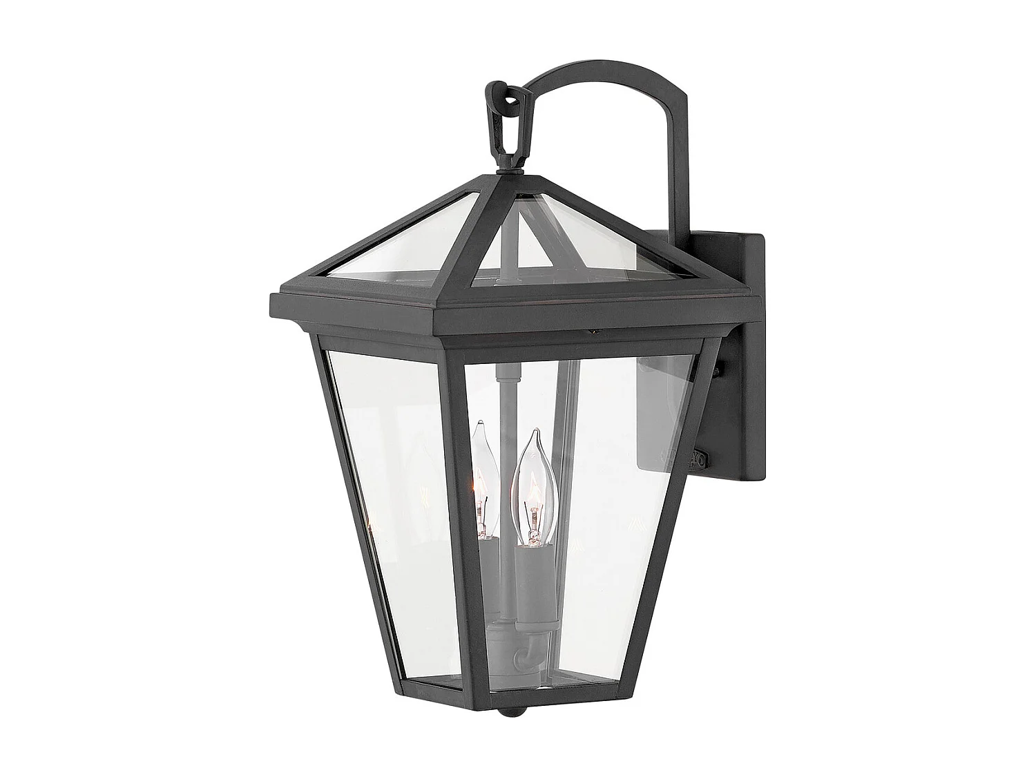 Elstead Hinkley Alford Außenwandlaterne Museum Schwarz, IP44