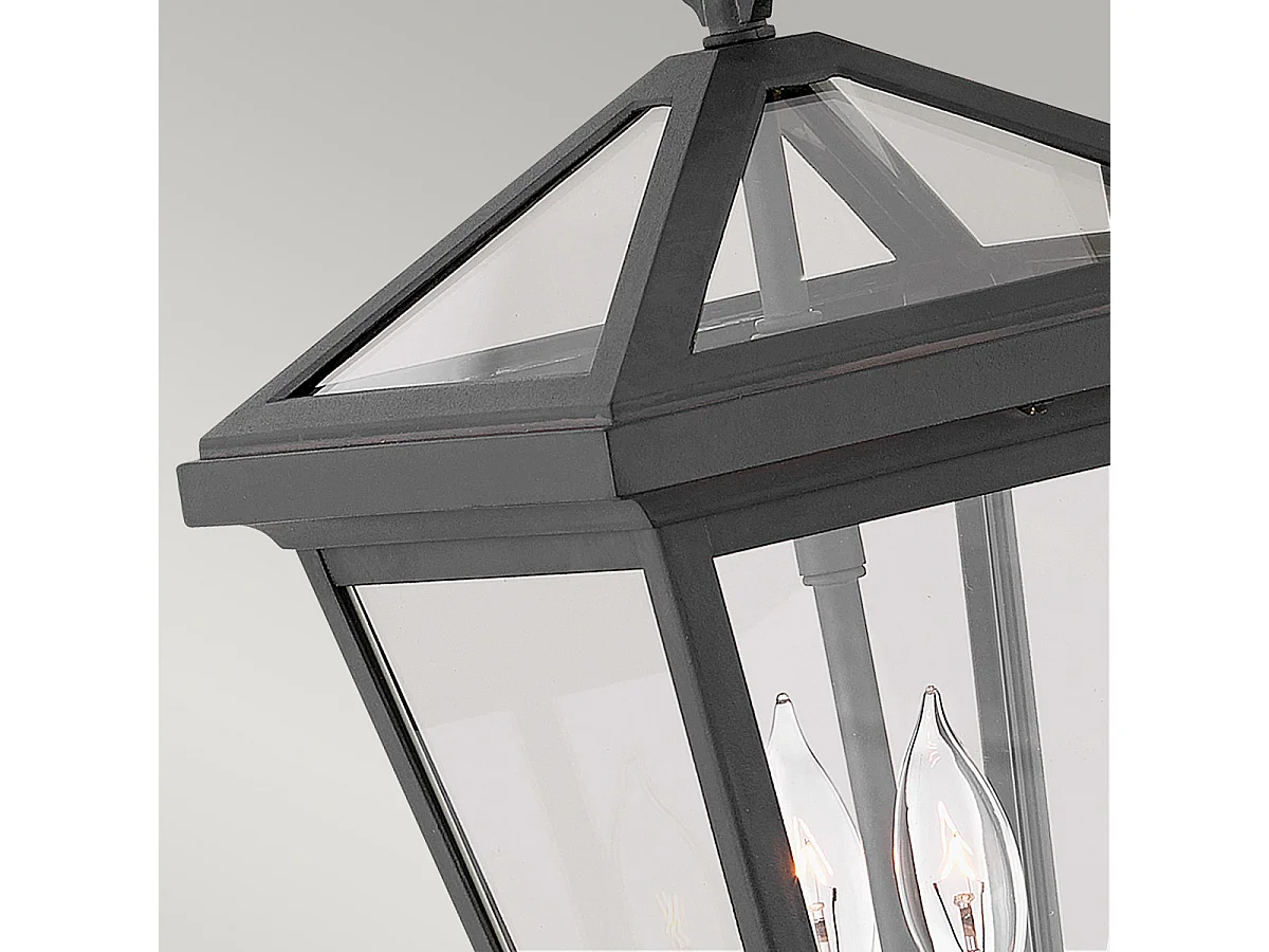 Elstead Hinkley Alford Außenwandlaterne Museum Schwarz, IP44