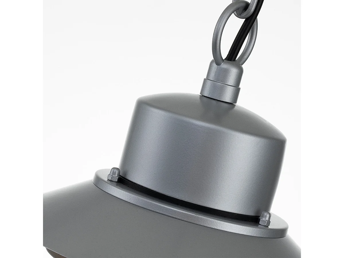 Elstead Copenhagen Außenkuppel-Wandleuchte Silber, IP44