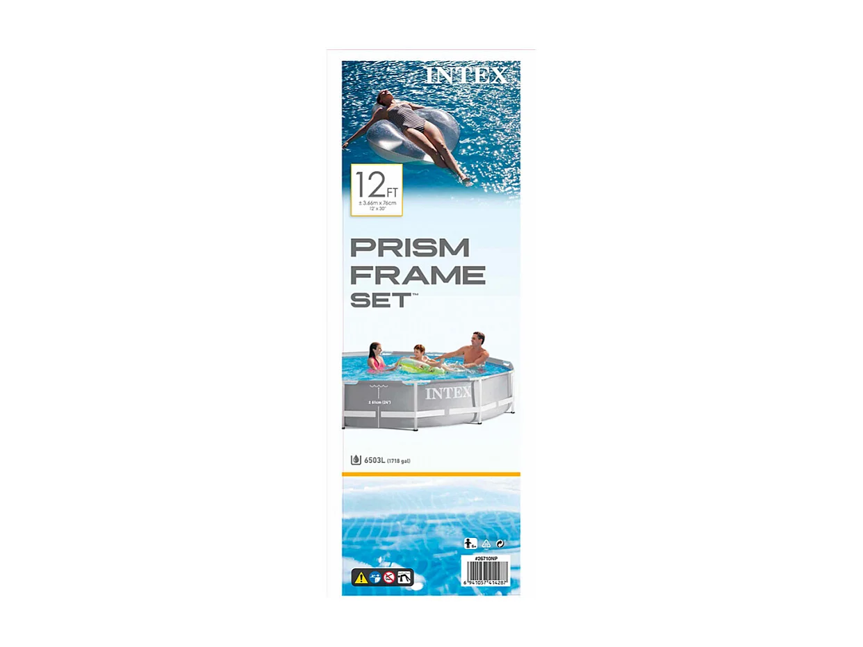 Intex 26710 Ex 28710 Prism Frame Rund Aufstellpool 366x76