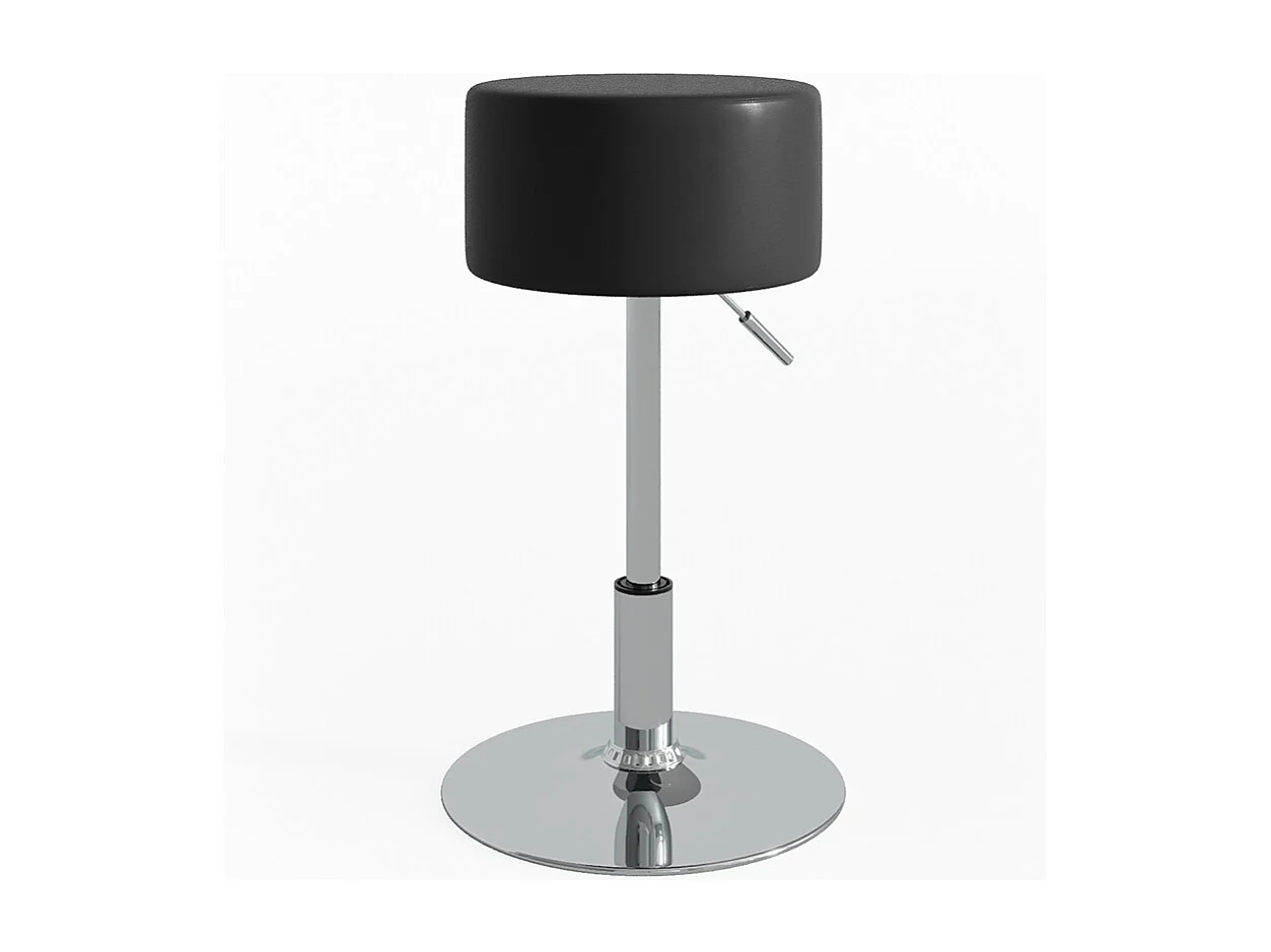 Tabouret noir 33.5x33.5x67 design