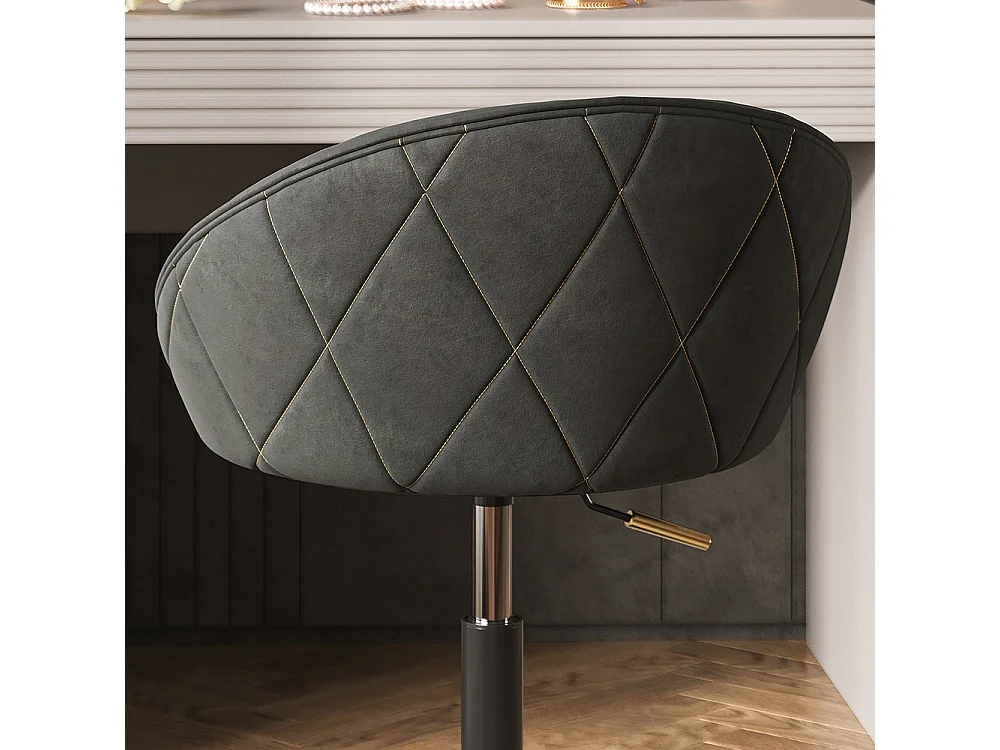 Hocker anthrazit 45x45x79 goldamo