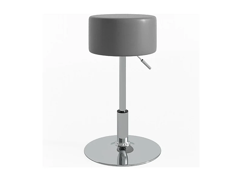 Tabouret gris 33.5x33.5x67 design