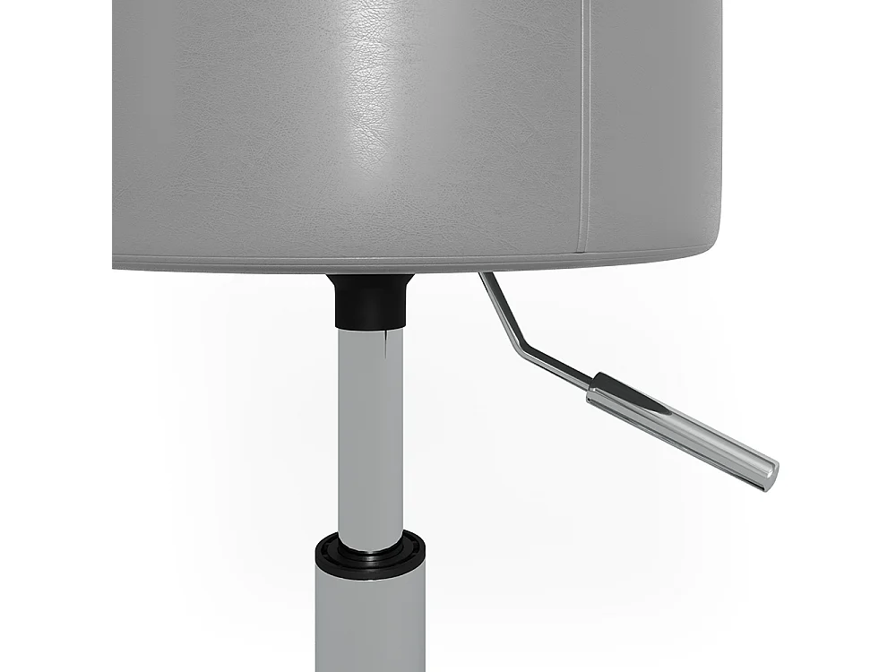 Tabouret gris 33.5x33.5x67 design