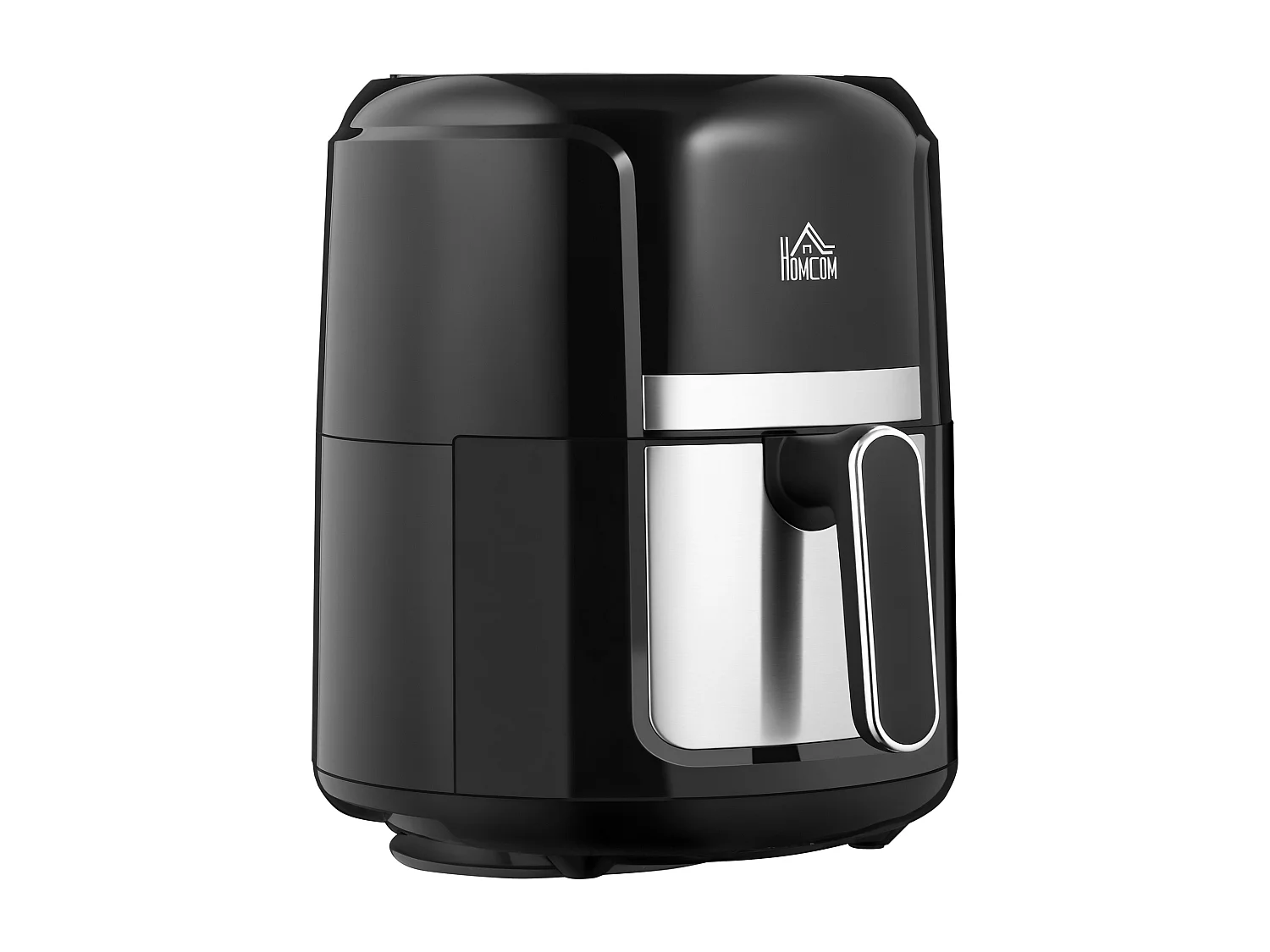 Friteuse sans Huile 4L HOMCOM 1300W 12 Programmes - Écran Tactile - Température Réglable - Noir