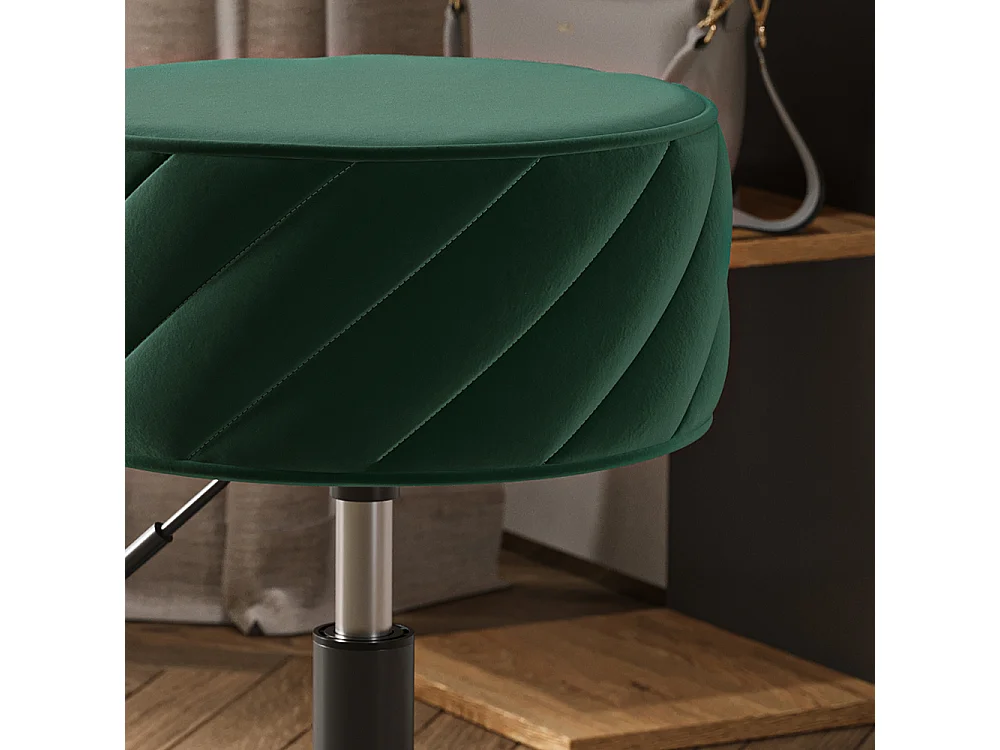 Tabouret vert 35x38.5x50.5 cherio