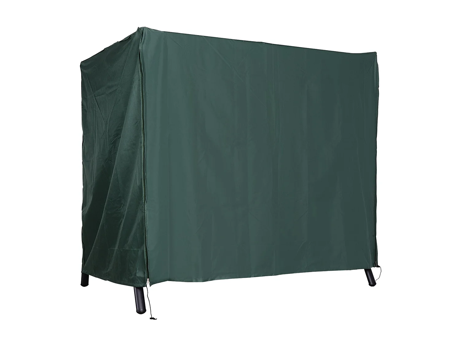 Housse de protection balancelle de jardin zippée 177 x 114 x 152 cm oxford haute densité vert