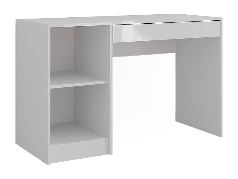 Coiffeuse blanc/blanc brillant 119.8x50.1x76 sherry