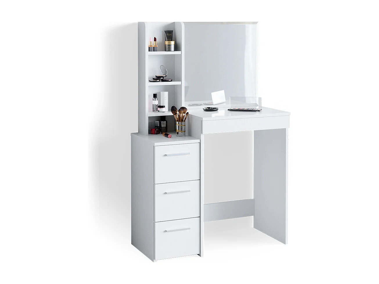 Kaptafel wit 80x40x127.4 meryl