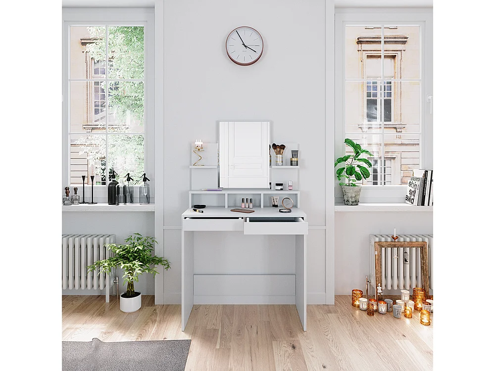 Vanity table white 80x40x139.6 ania