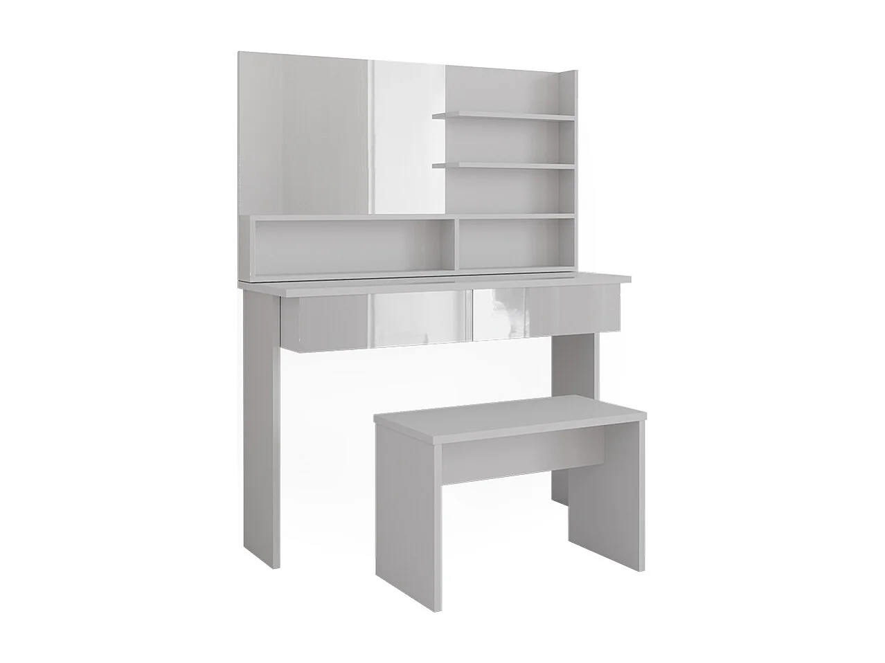 Tocador blanco 120x40x83.5 azur