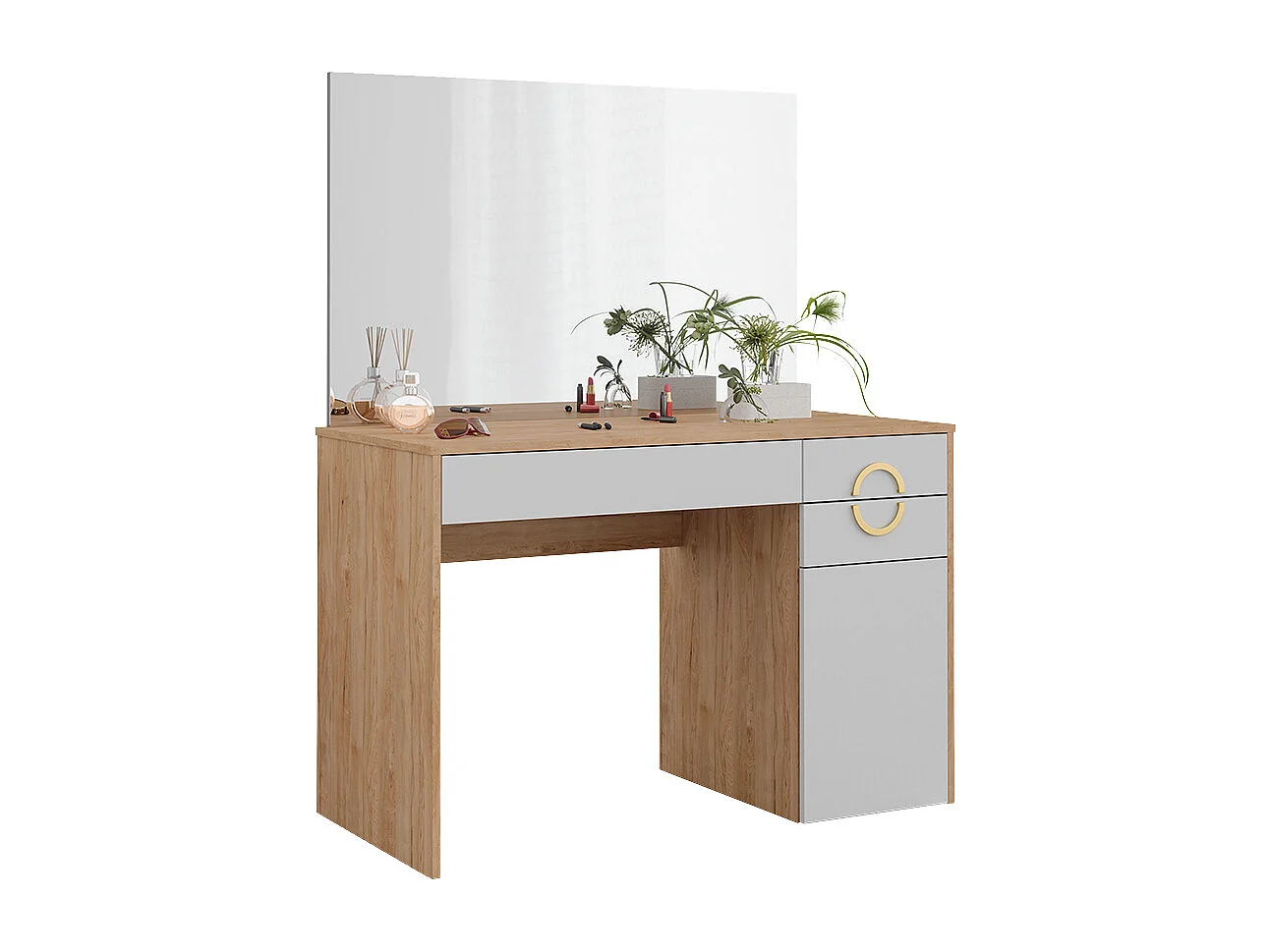 Tocador rockford hickory natural 115x55x76.4 adela