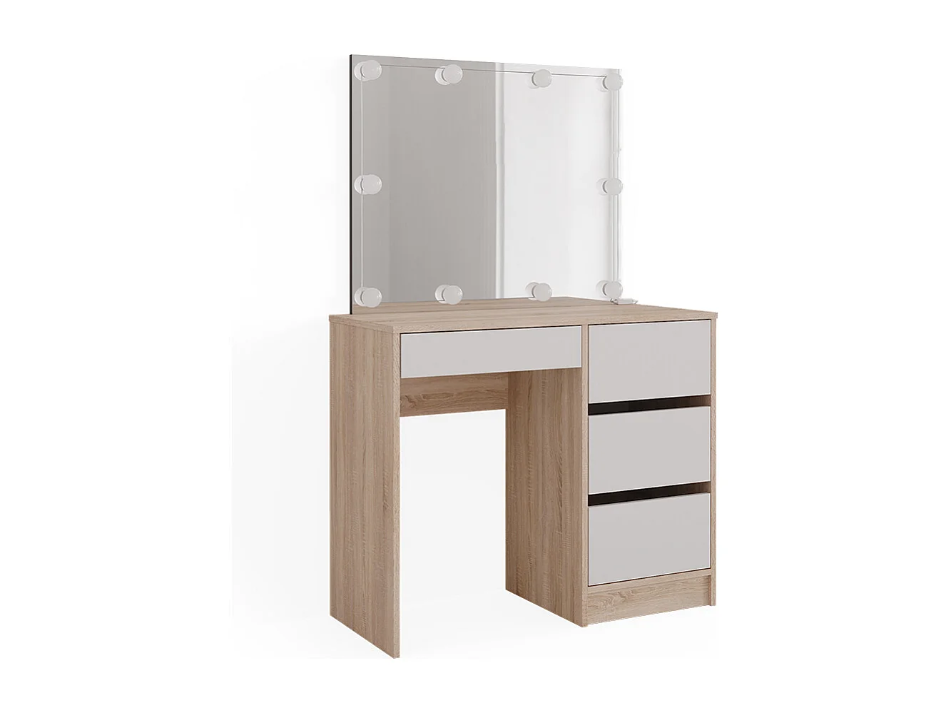 Tocador sonoma 90x40x75 sherry