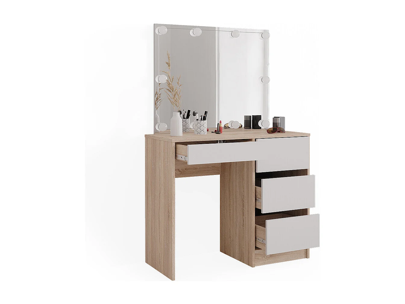 Coiffeuse sonoma 90x40x75 sherry