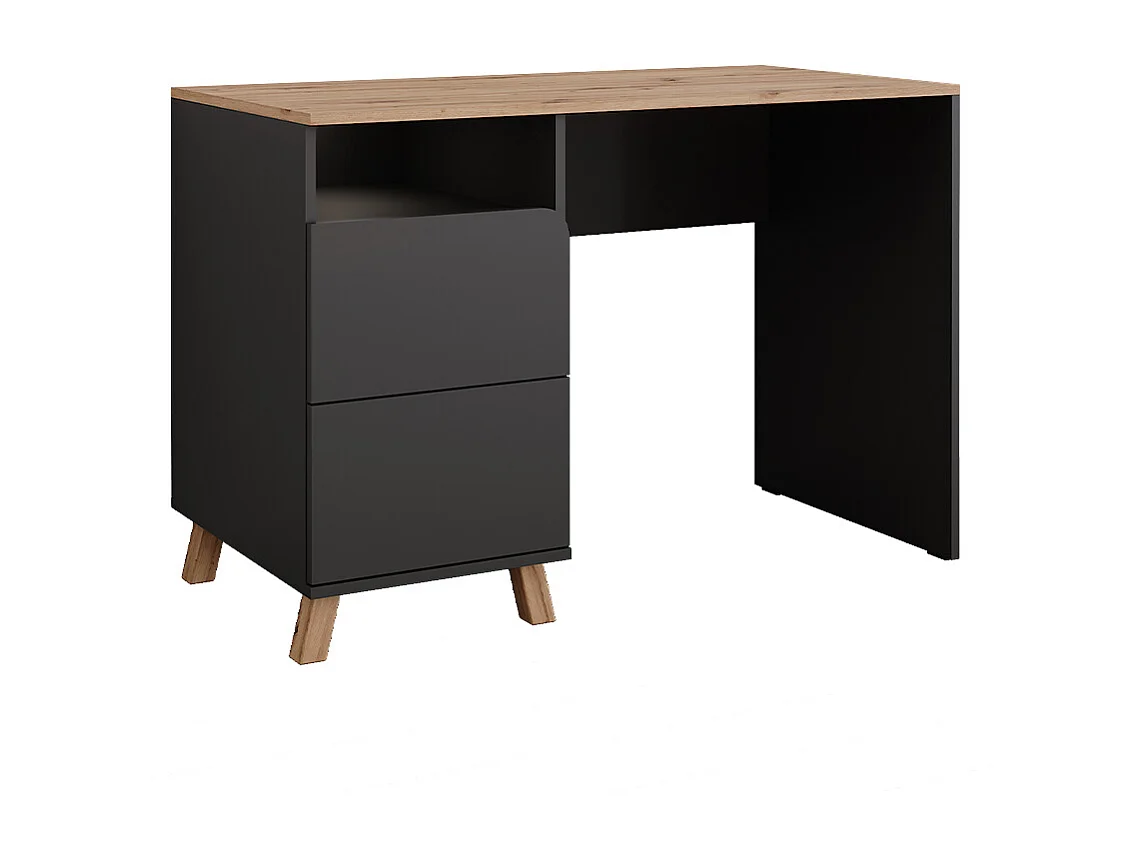 Dressing table anthracite/artisan 110x55x75 karen