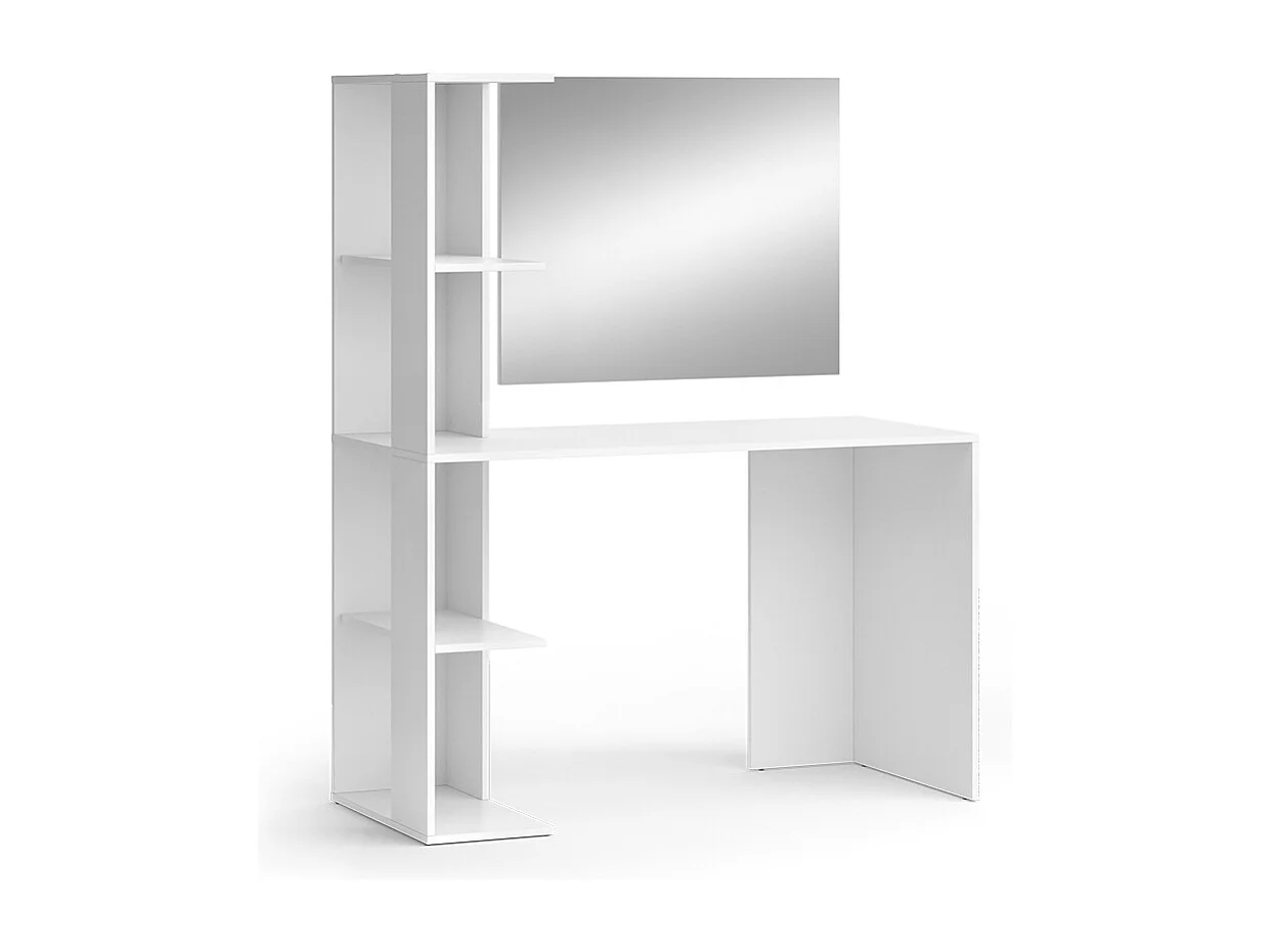 Coiffeuse blanc 122.2x55.2x75.8 tower