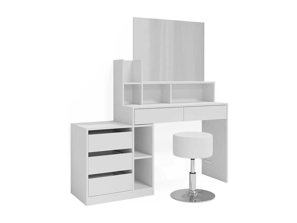 Coiffeuse blanc 139.8x40x115 anja