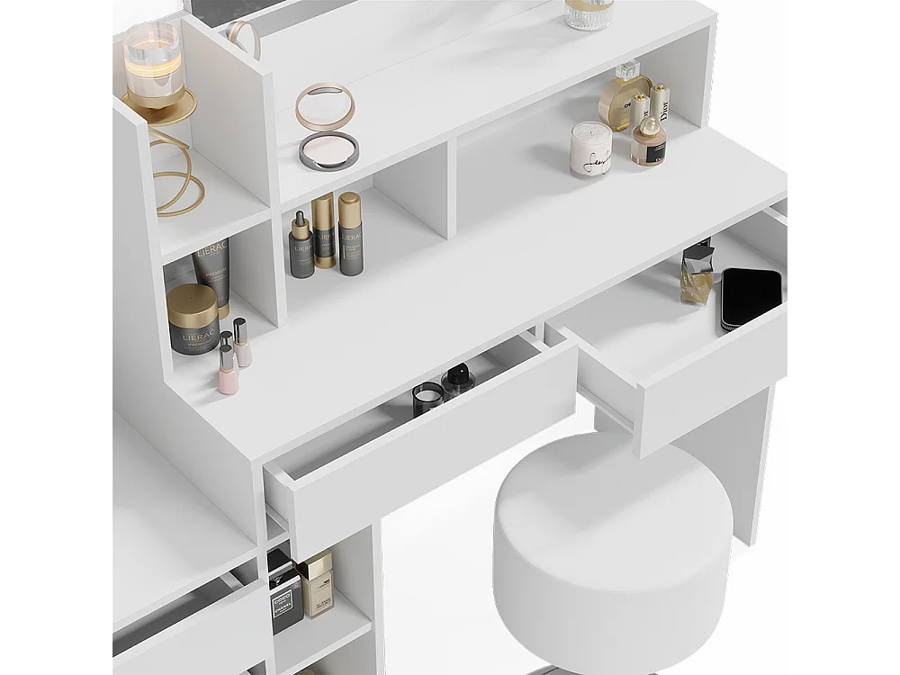 Toaletka biały 139.8x40x115 anja