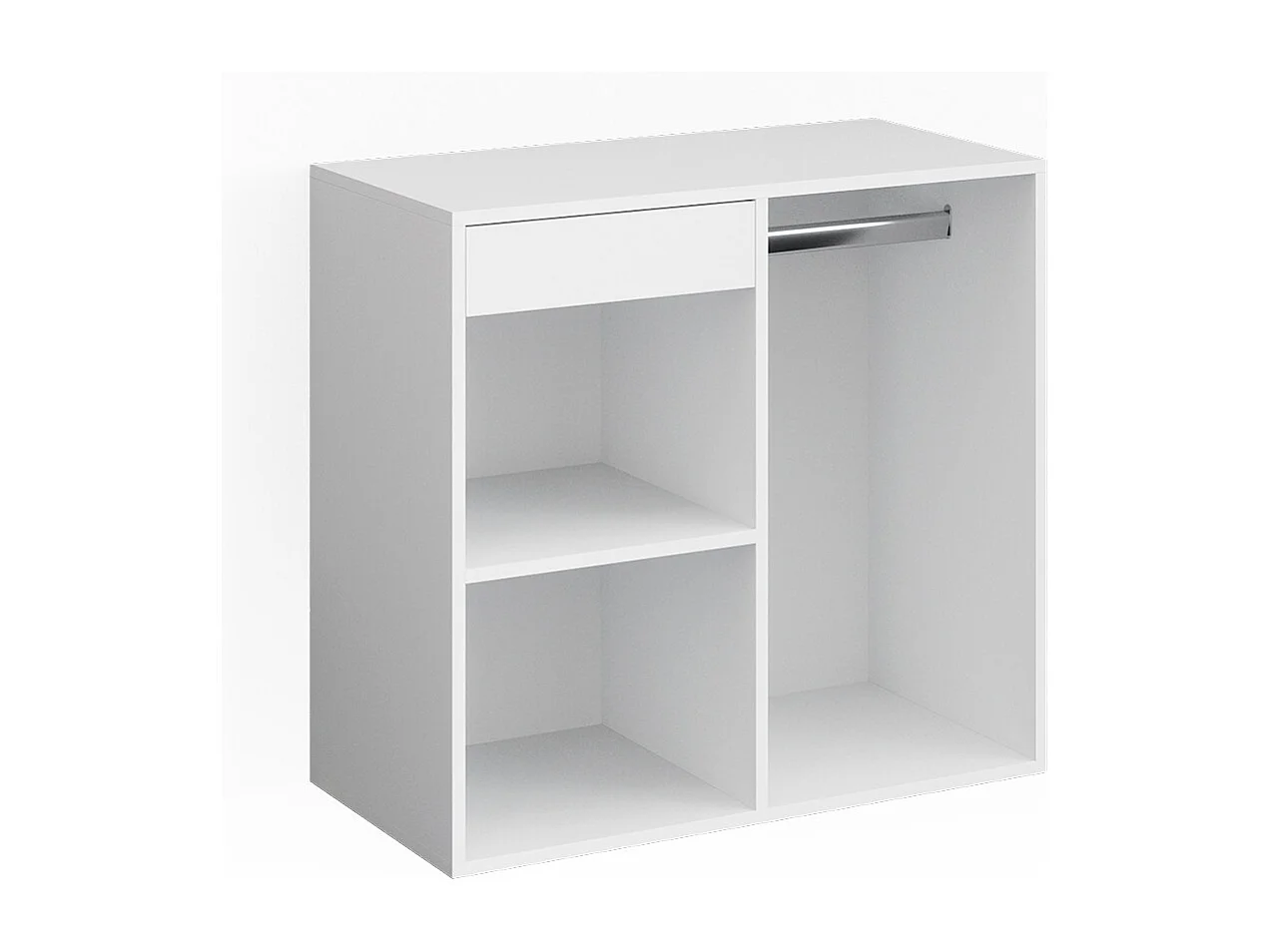 Armoire dappoint blanc 80.1x40x75 isabelle