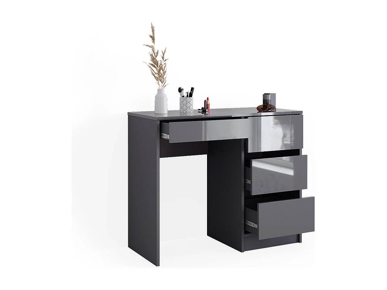 Vanity anthracite 90x40x75 sherry