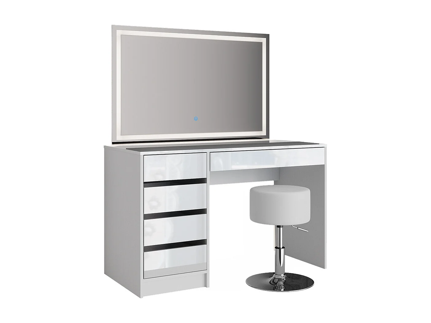 Vanity table white 120x55x75 sherry