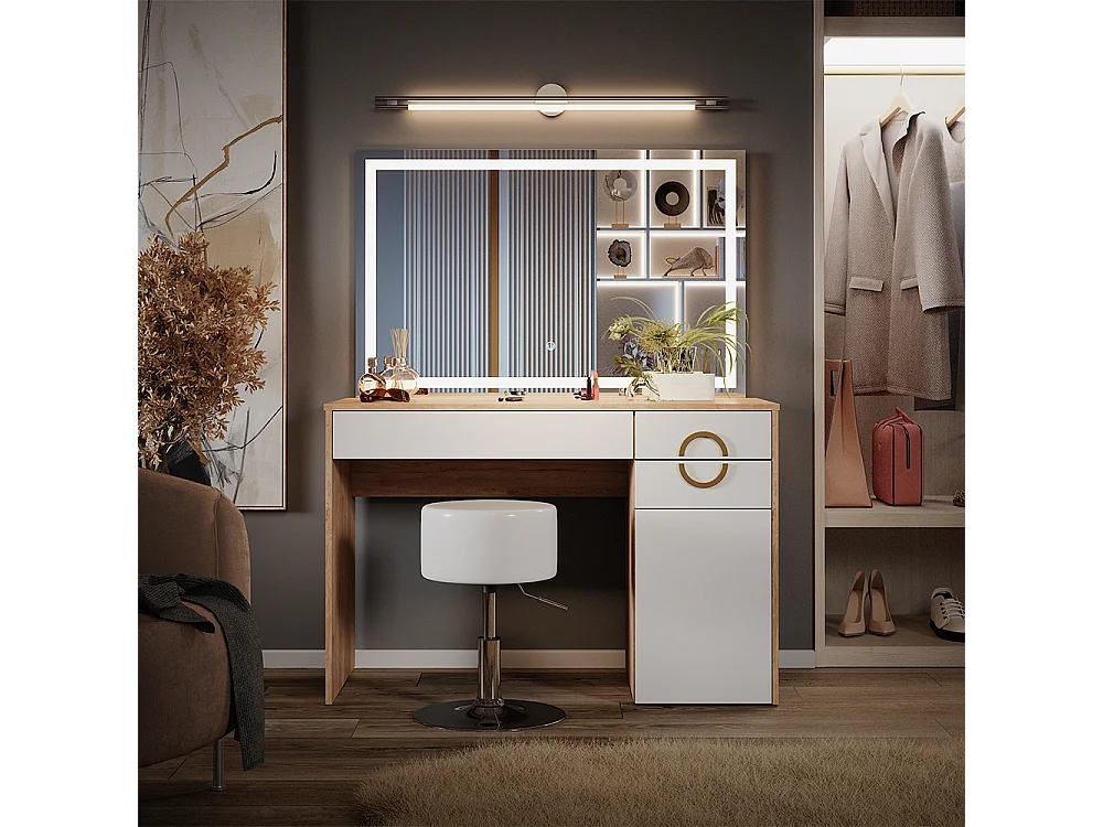 Tocador rockford hickory natural 115x55x76.4 adela