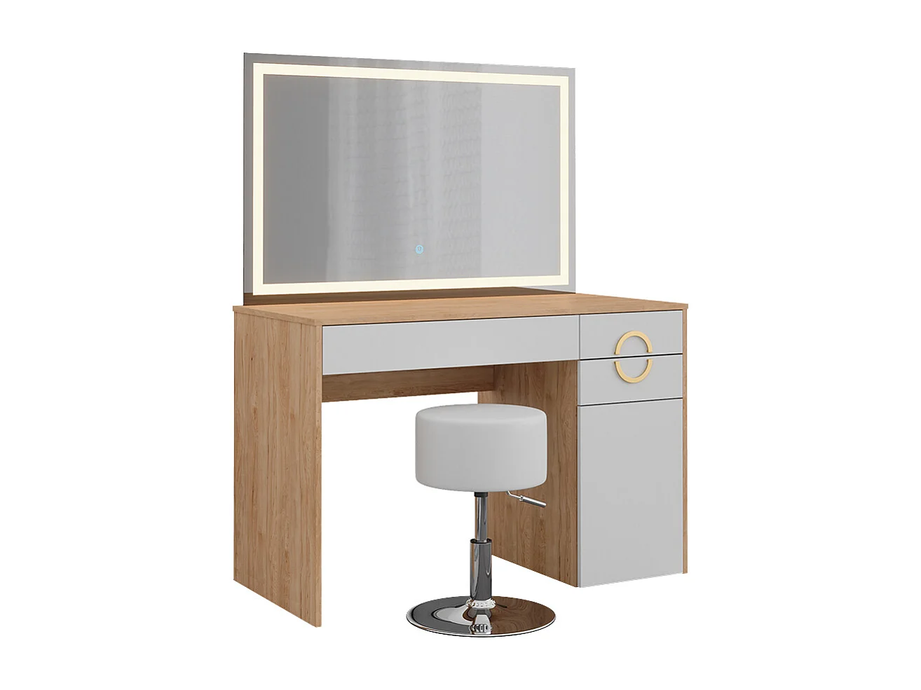 Tocador rockford hickory natural 115x55x76.4 adela