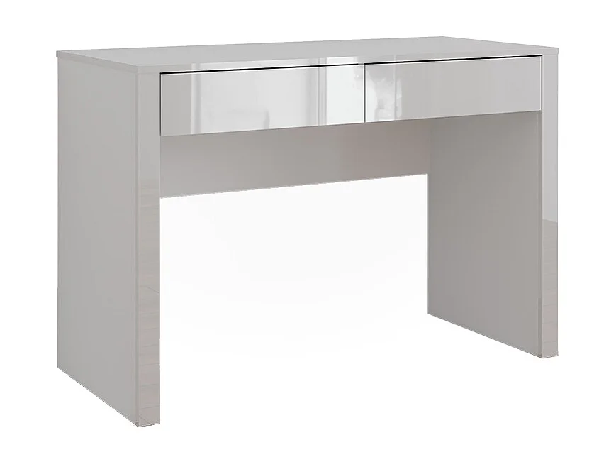Tocador blanco alto brillo/blanco 110x50x75.5 annabelle