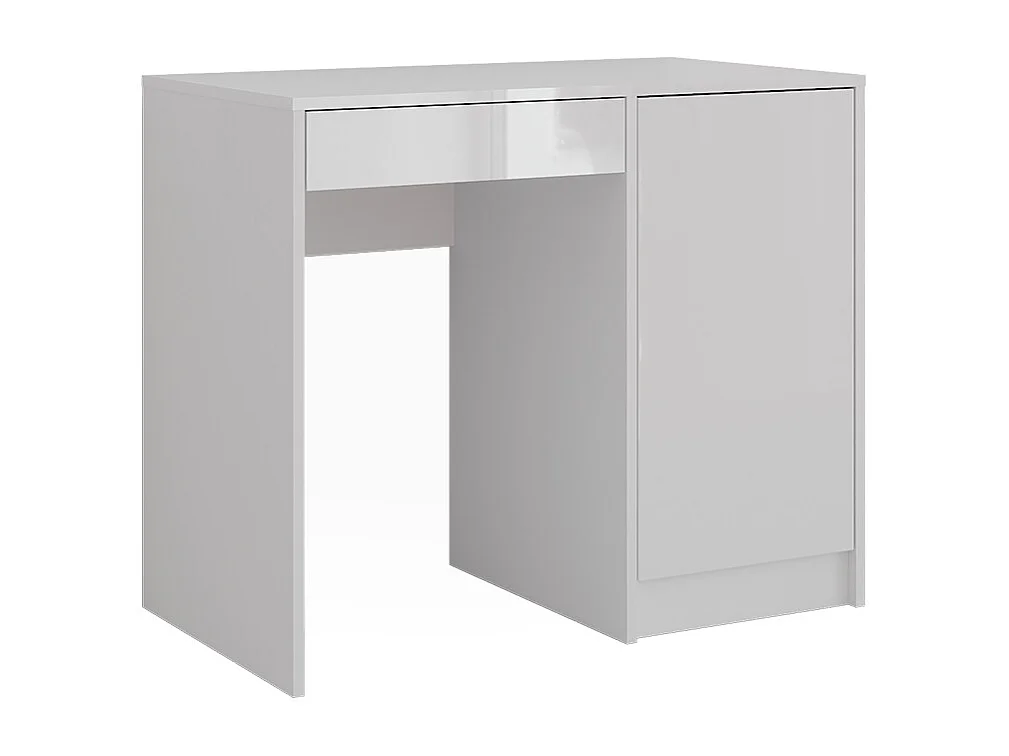 Vanity white/white high gloss 89.8x50.1x76 sherry