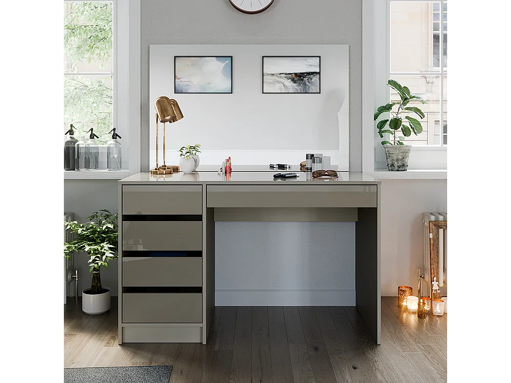 Tocador gris 120x55x75 sherry