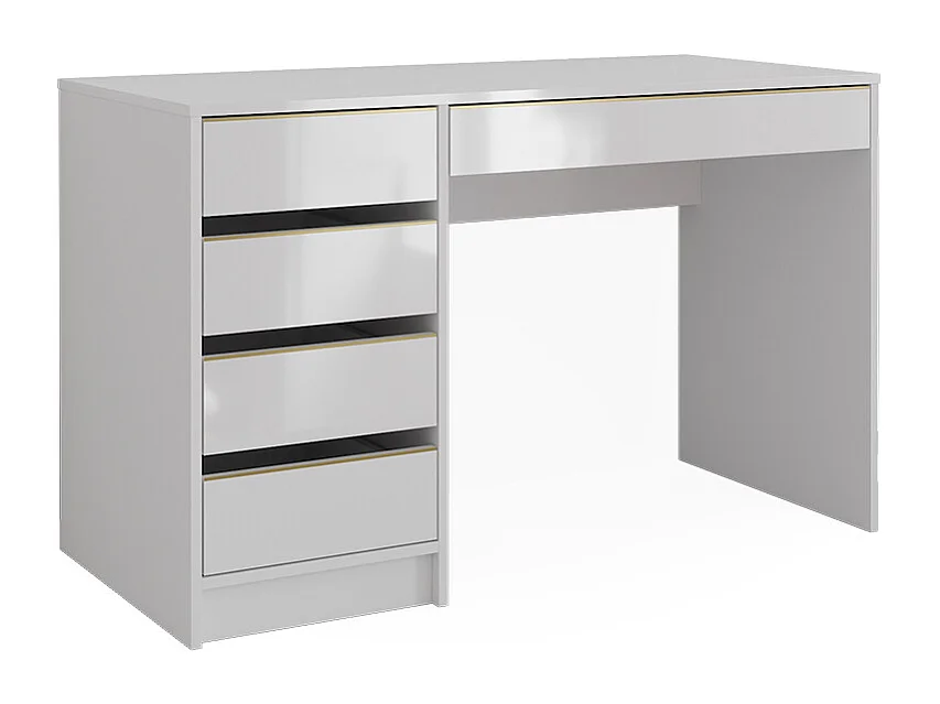 Coiffeuse blanc/or 120x55x75 sherry