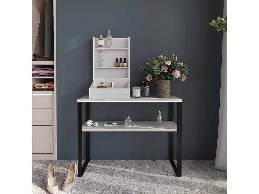 Attachment cabinet white 40x30x65 sherry