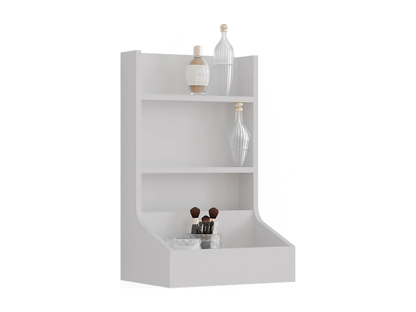 Attachment cabinet white 40x30x65 sherry