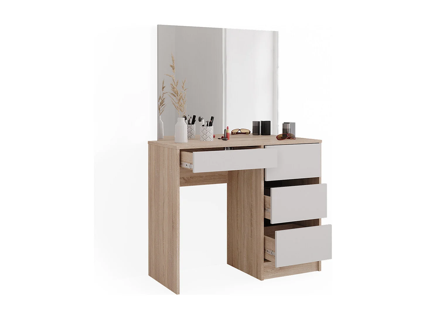 Tocador sonoma 90x40x75 sherry